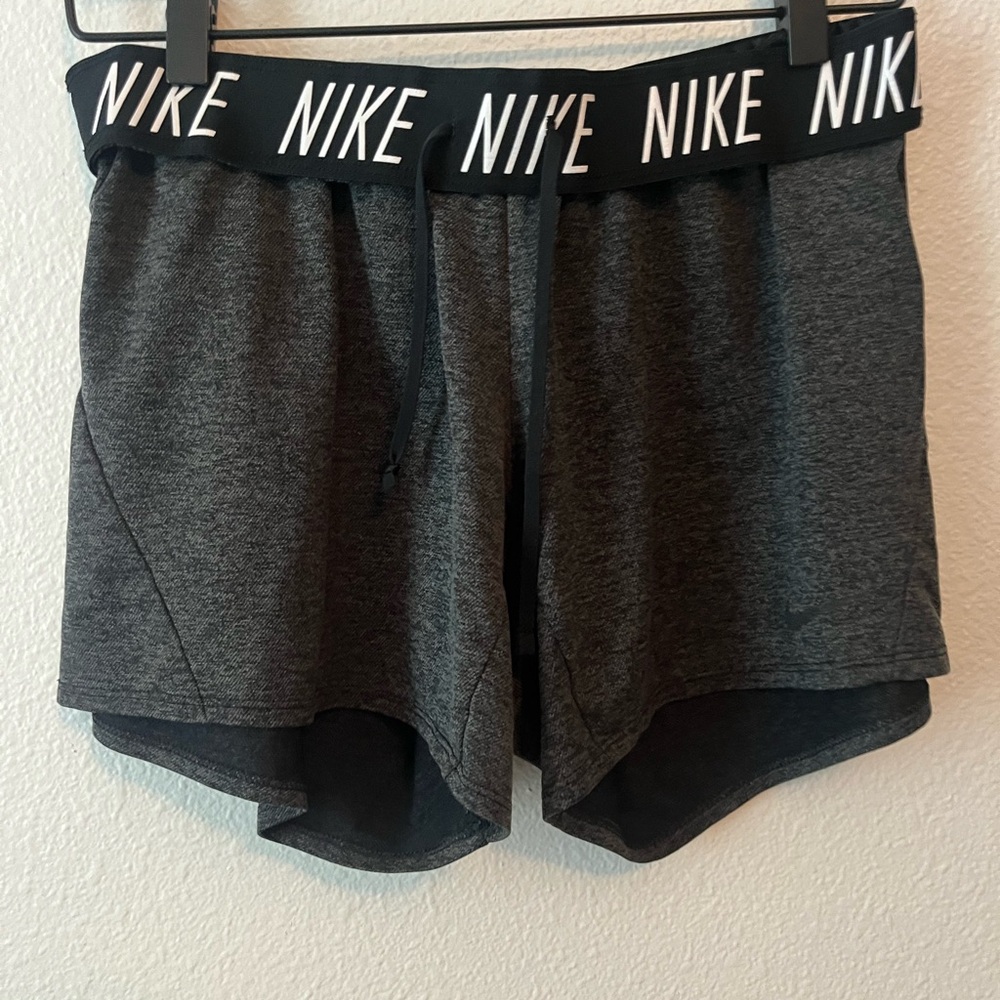 Nike DriFit Knot Shorts - Dark Grey